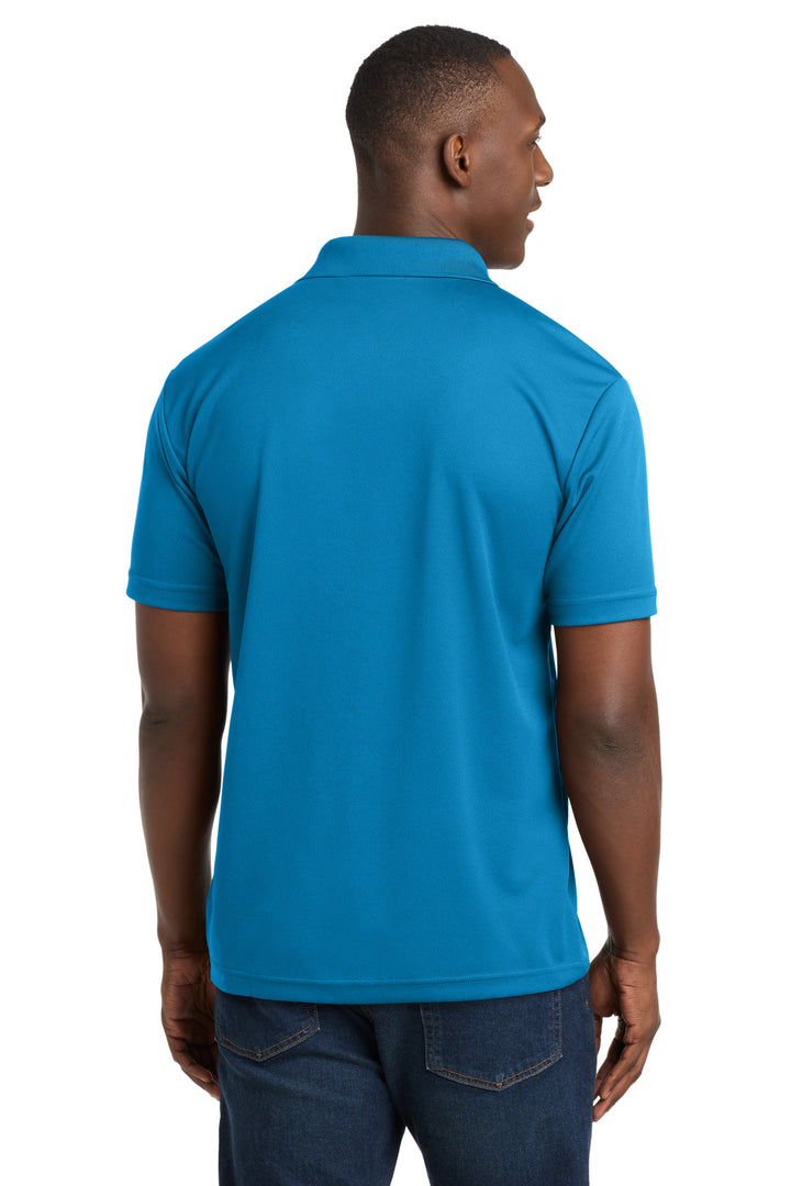 Pond Blue Sport-Tek PosiCharge RacerMesh Polo. ST640