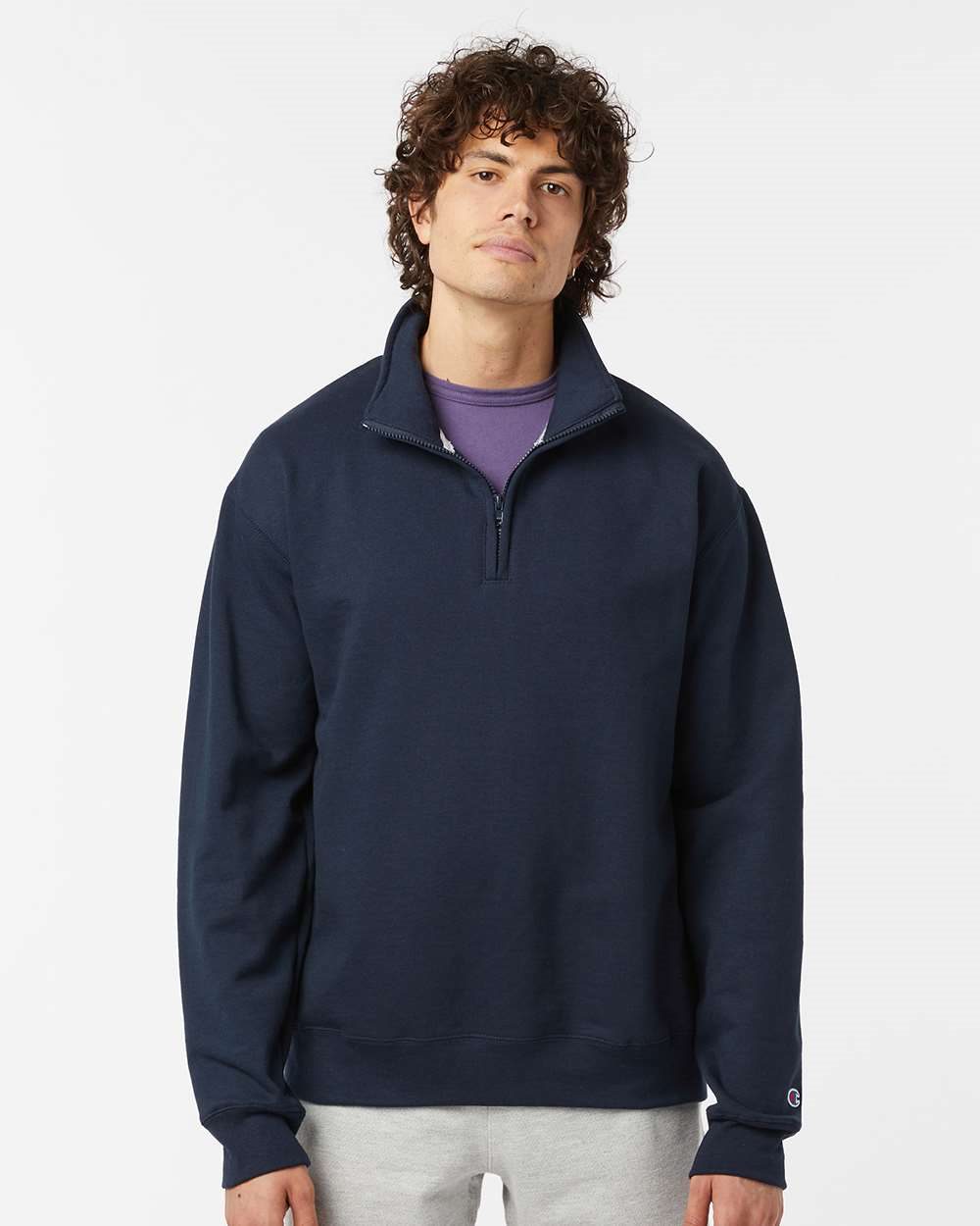 Powerblend® Quarter-Zip Pullover - S450  grouped