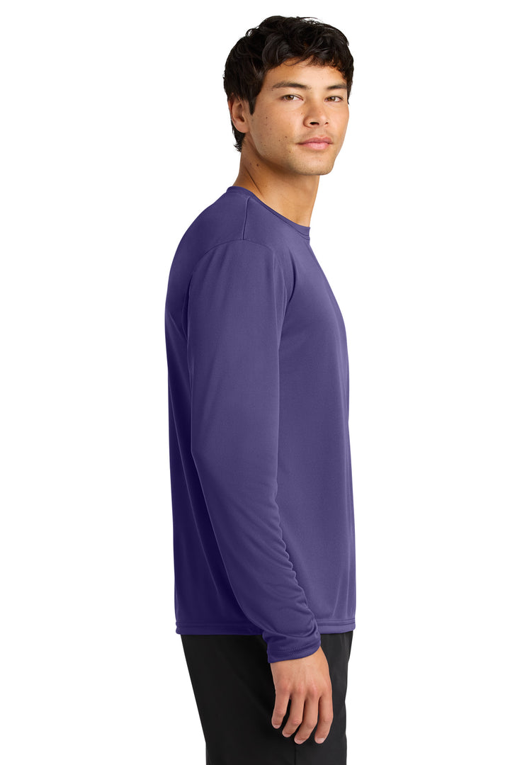 Purple A4 Cooling Performance Long Sleeve Tee A4N3165