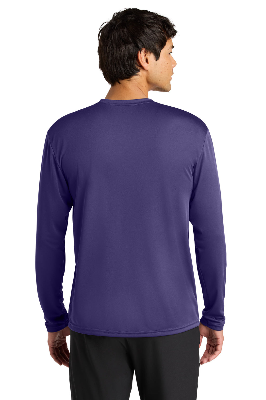 Purple A4 Cooling Performance Long Sleeve Tee A4N3165