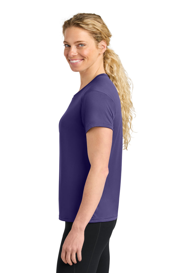 Purple A4 Women's Cooling Performance Short Sleeve Tee A4NW3201