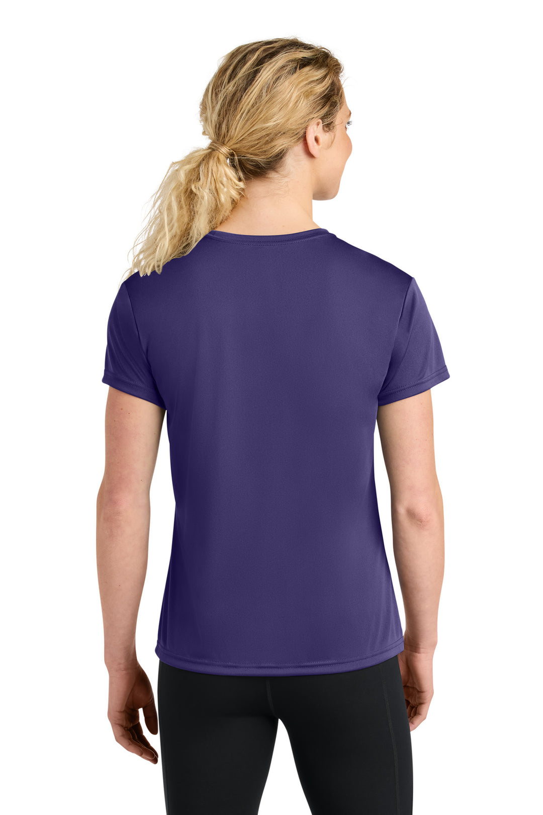 Purple A4 Women's Cooling Performance Short Sleeve Tee A4NW3201
