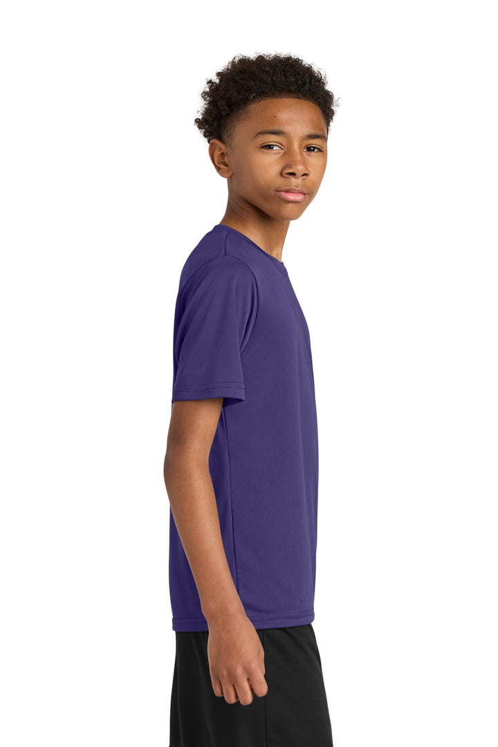 Purple A4 Youth Cooling Performance Short Sleeve Tee A4NB3142