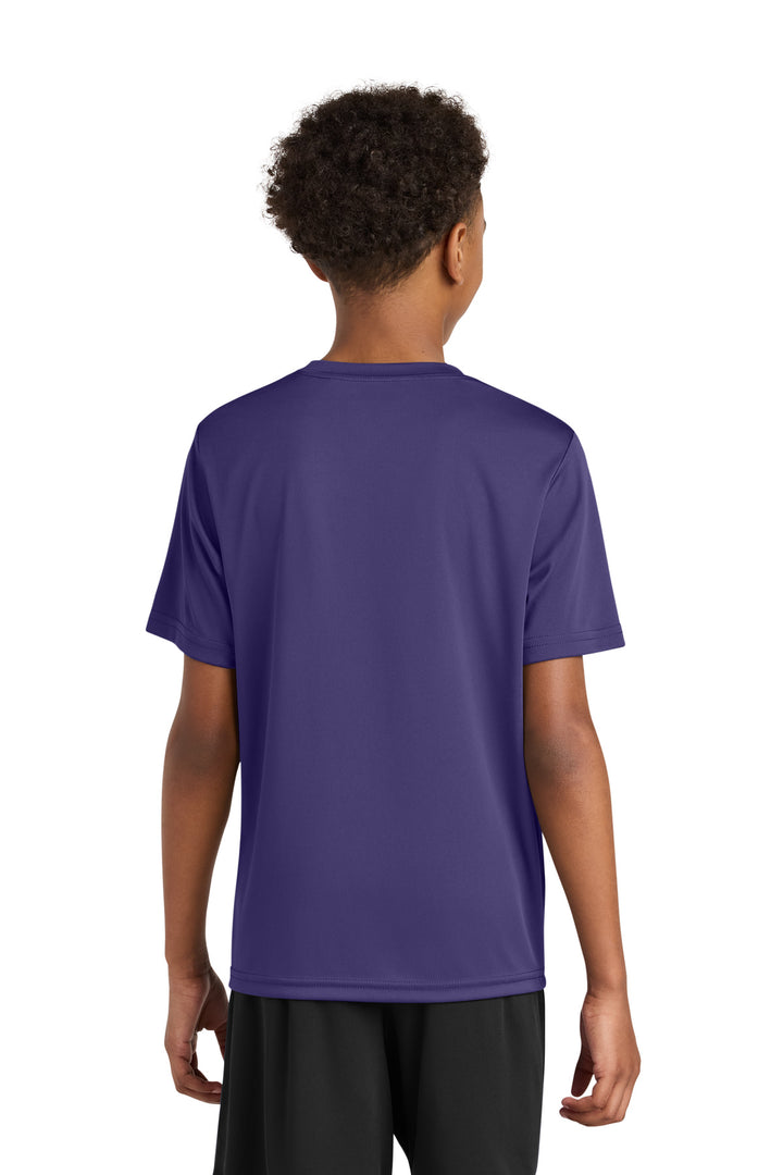 Purple A4 Youth Cooling Performance Short Sleeve Tee A4NB3142