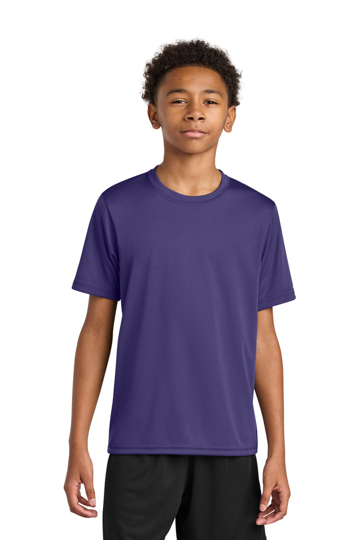 Purple A4 Youth Cooling Performance Short Sleeve Tee A4NB3142