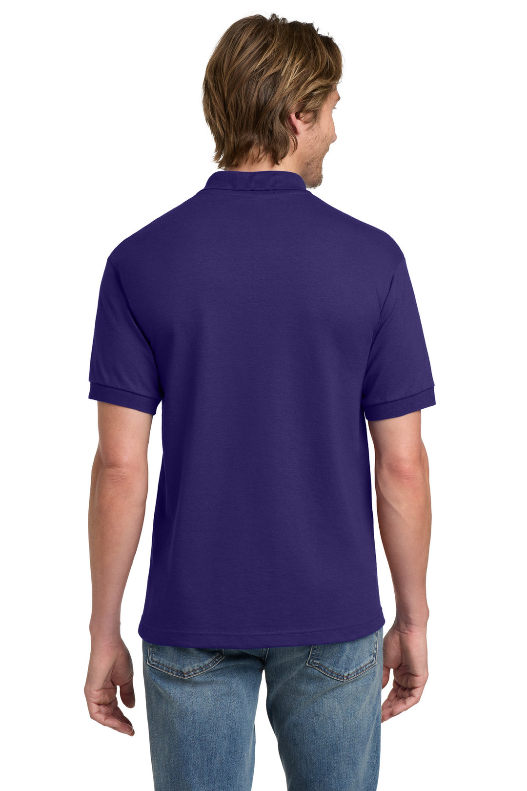 Purple Gildan - DryBlend 6-Ounce Jersey Knit Sport Shirt. 8800