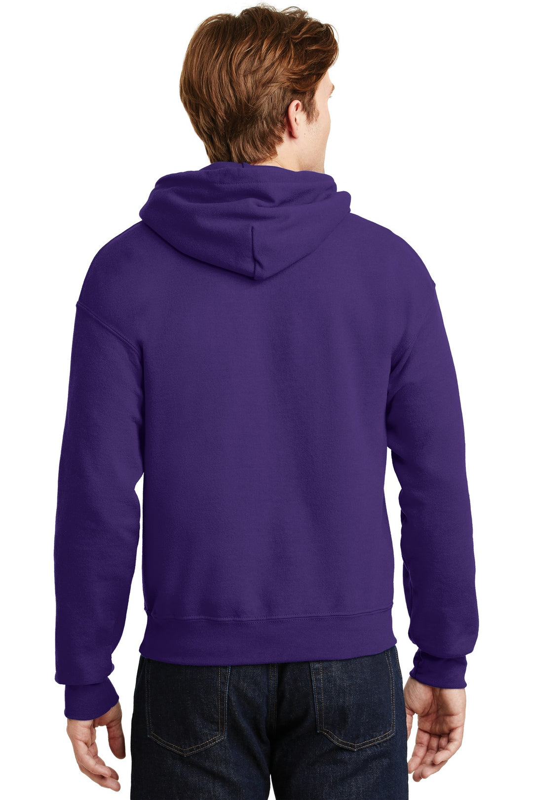 Purple Gildan - Heavy Blend Hooded Sweatshirt. 18500
