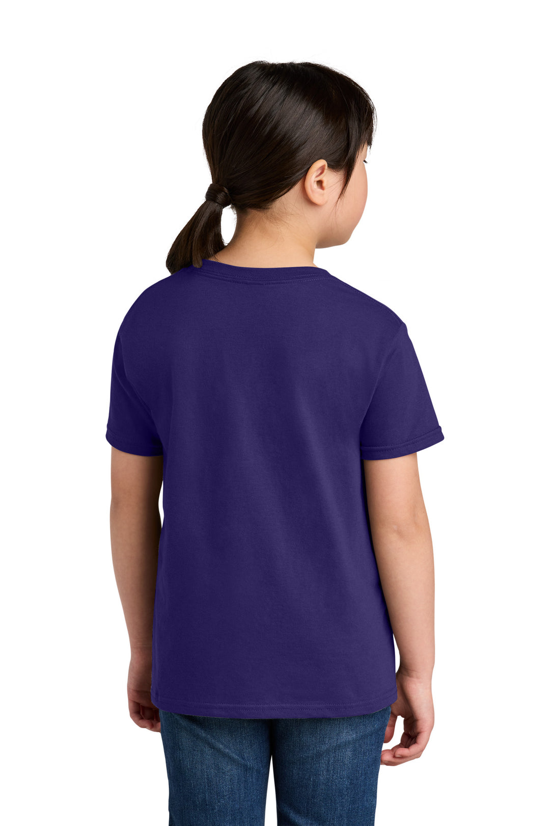 Purple Gildan Youth Softstyle T-Shirt 64000B