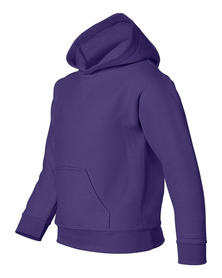 Purple Heavy Blend™ Youth Hooded Sweatshirt - 18500B