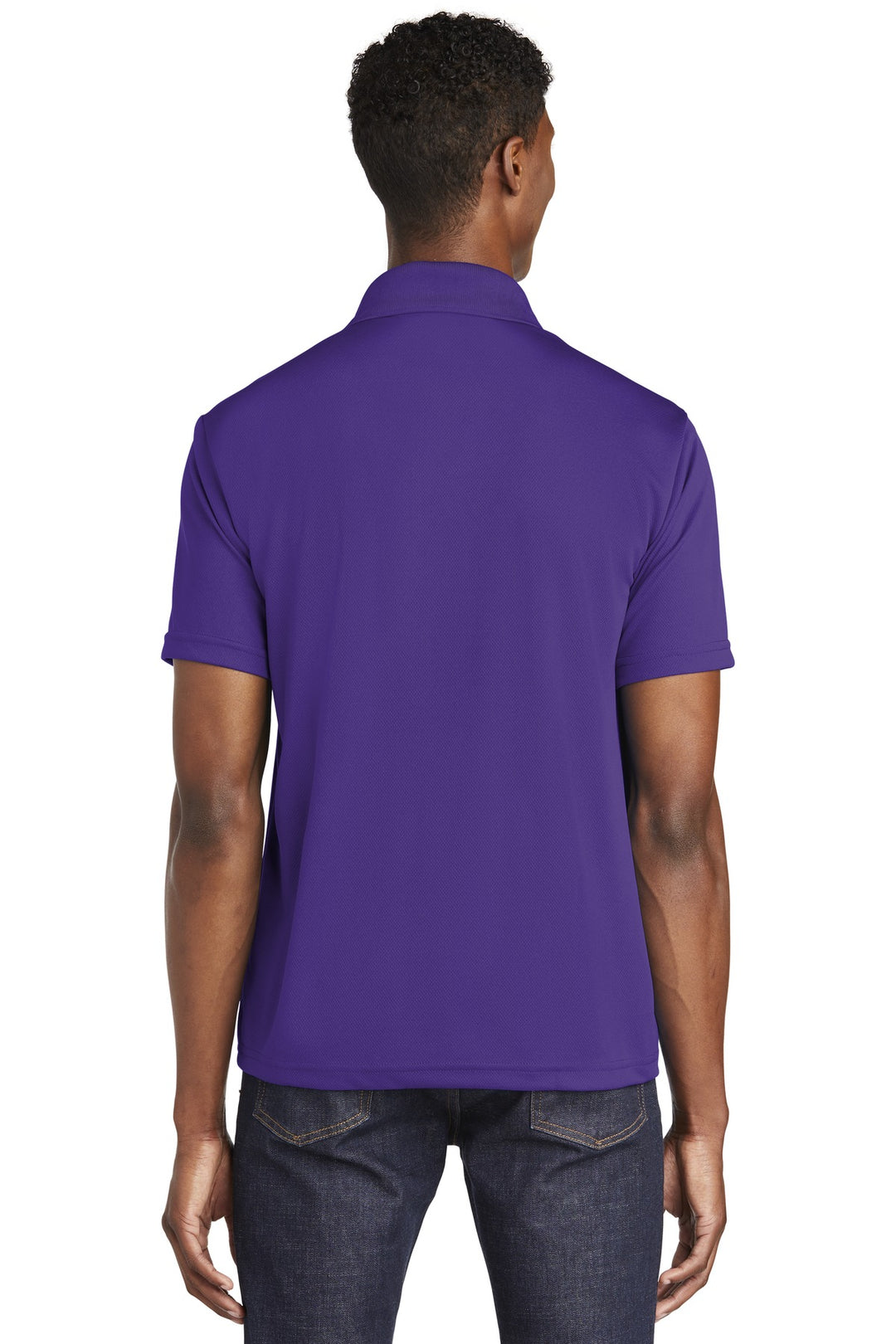 Purple Sport-Tek PosiCharge RacerMesh Polo. ST640