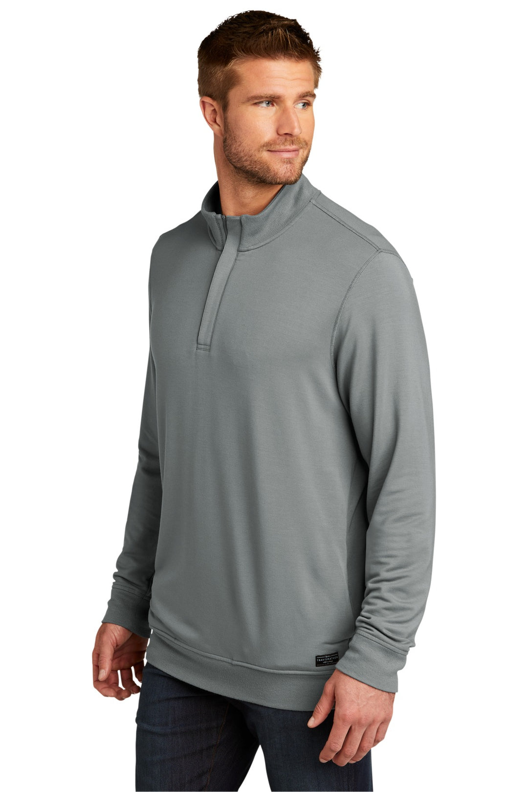 QuiShaGrey TravisMathew Newport 1/4-Zip Fleece. TM1MU419