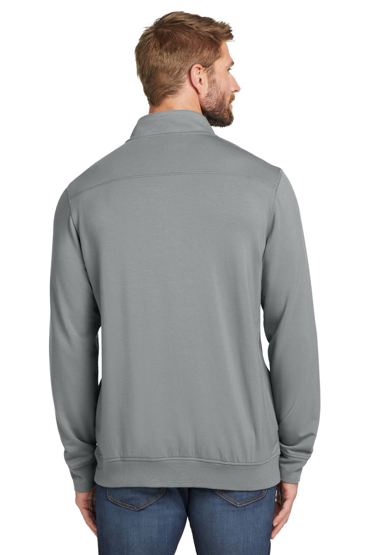 QuiShaGrey TravisMathew Newport 1/4-Zip Fleece. TM1MU419