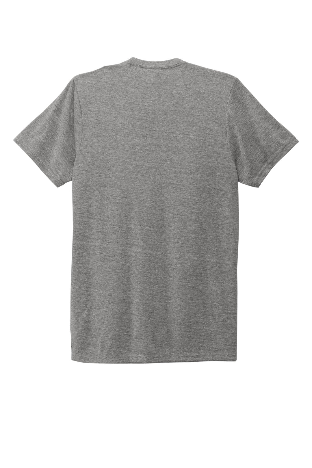 Rear View of Aluminum Grey Allmade Unisex Tri-Blend Tee AL2004