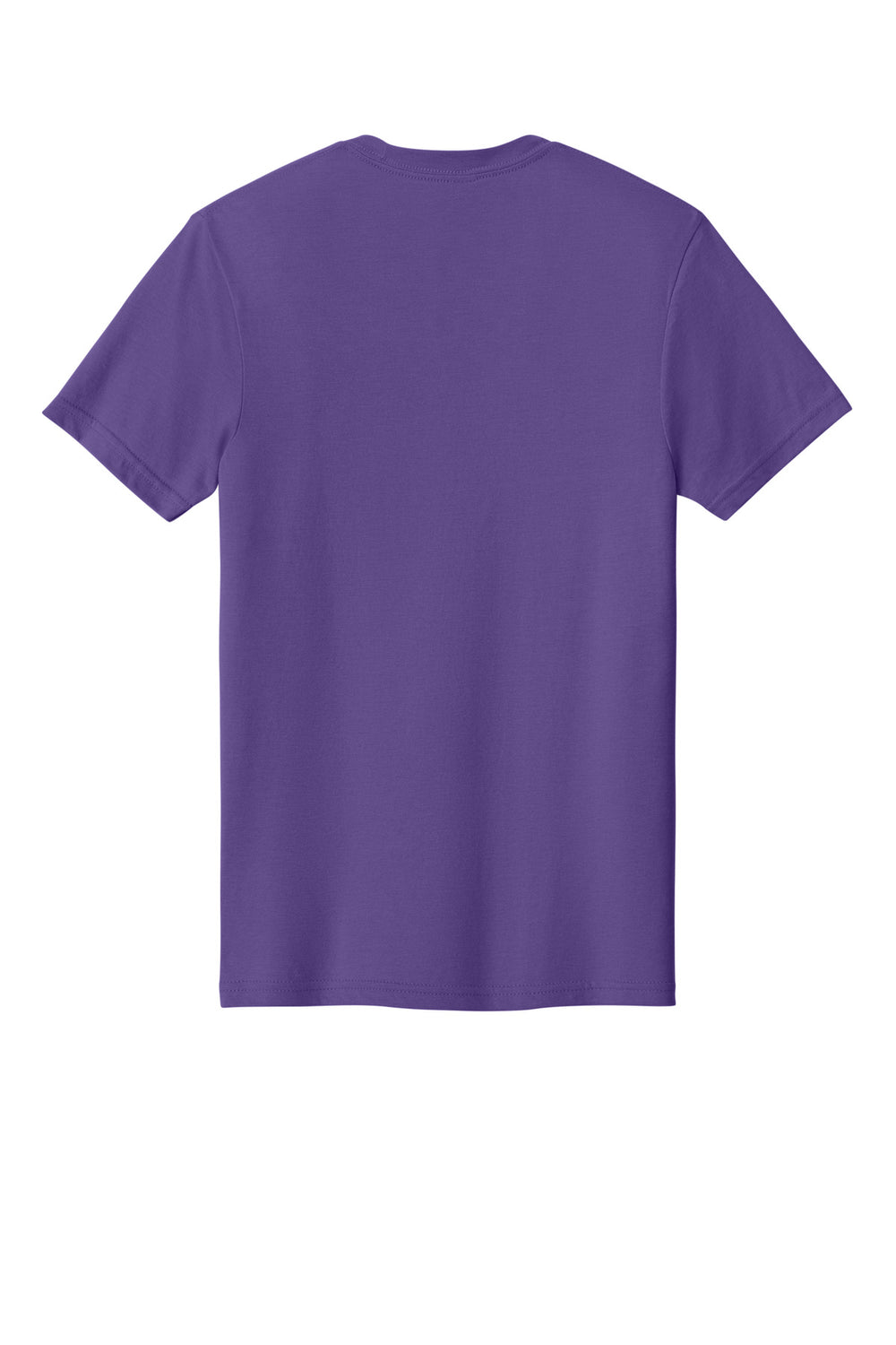 Rear View of Amethyst Gildan Softstyle CVC Tee 64000CVC