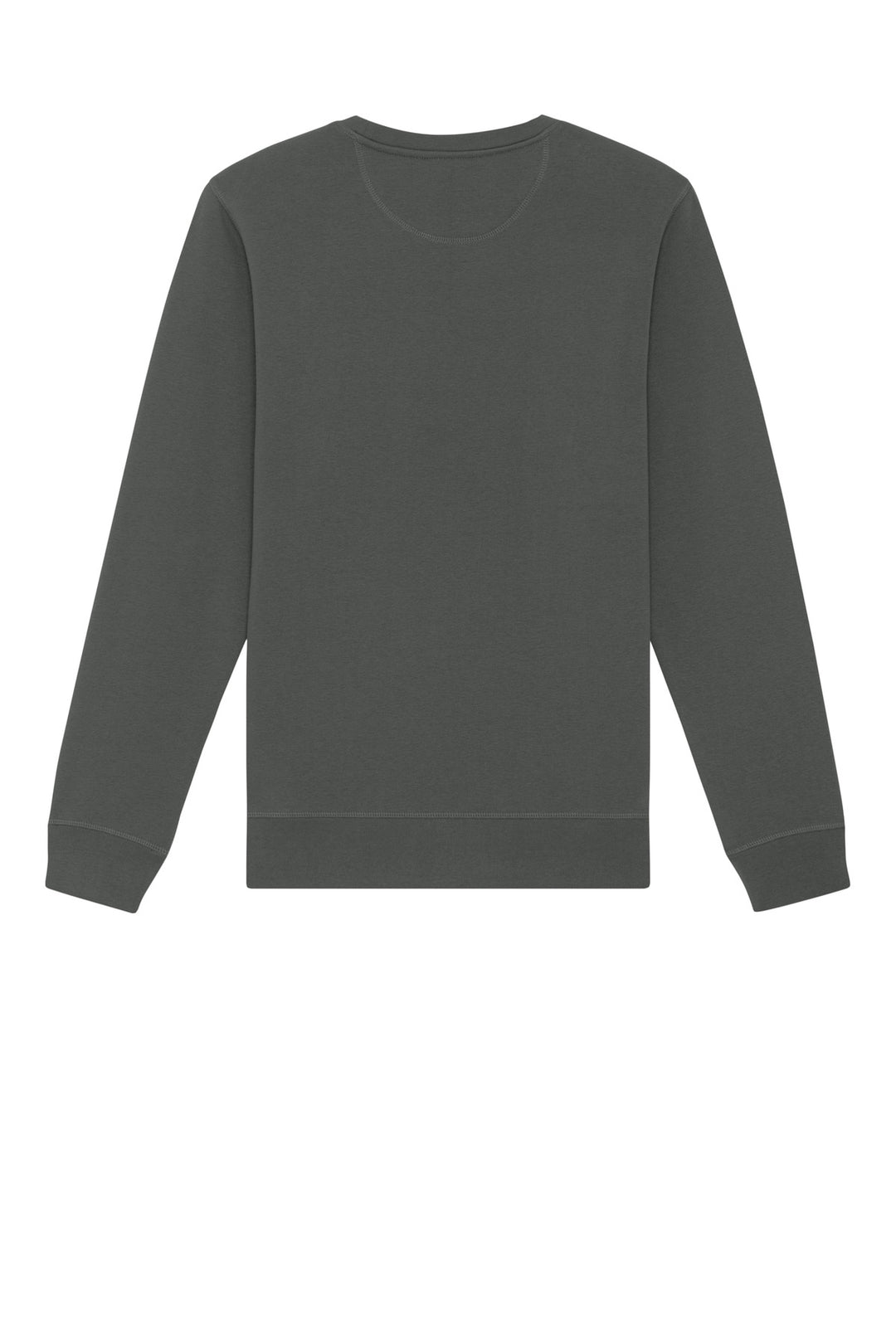 Rear View of Anthracite Stanley/Stella Unisex Roller Crewneck Sweatshirt SXU010