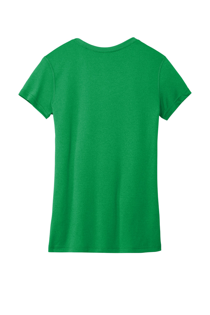 Rear View of AppleGreen Nike Women's Team rLegend Tee DV7312