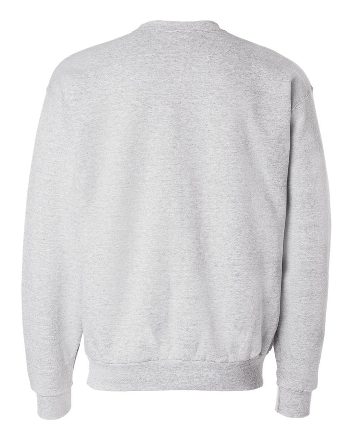 Rear View of Ash Ecosmart® Crewneck Sweatshirt - P160