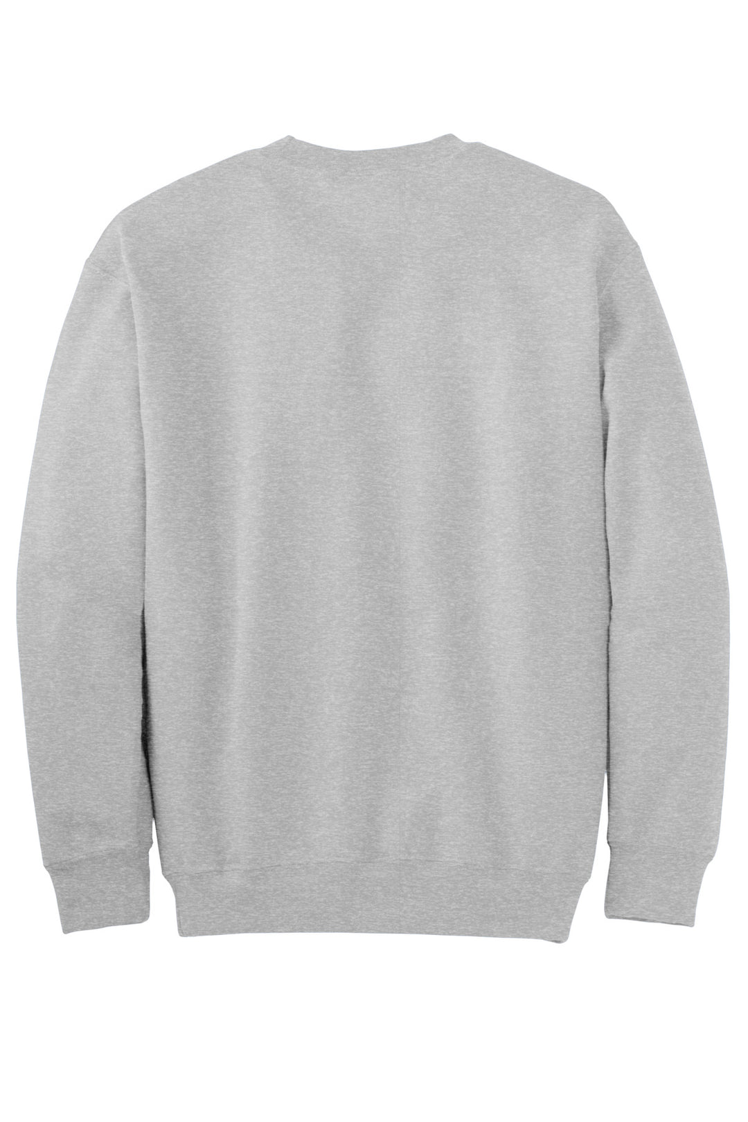 Rear View of Ash Gildan - DryBlend Crewneck Sweatshirt. 12000