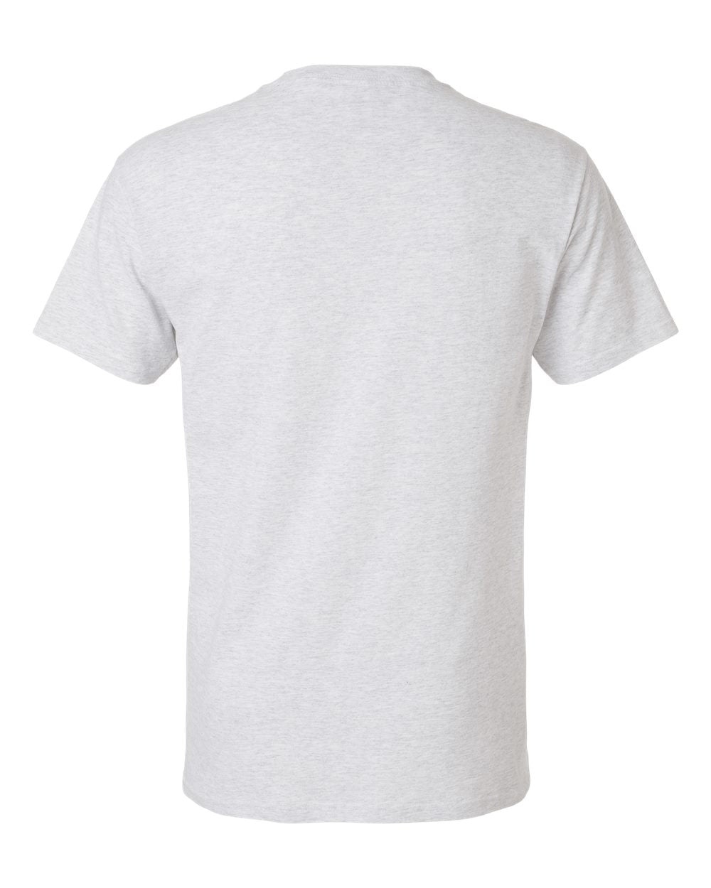 Rear View of Ash Gold Soft Touch T-Shirt - 4800