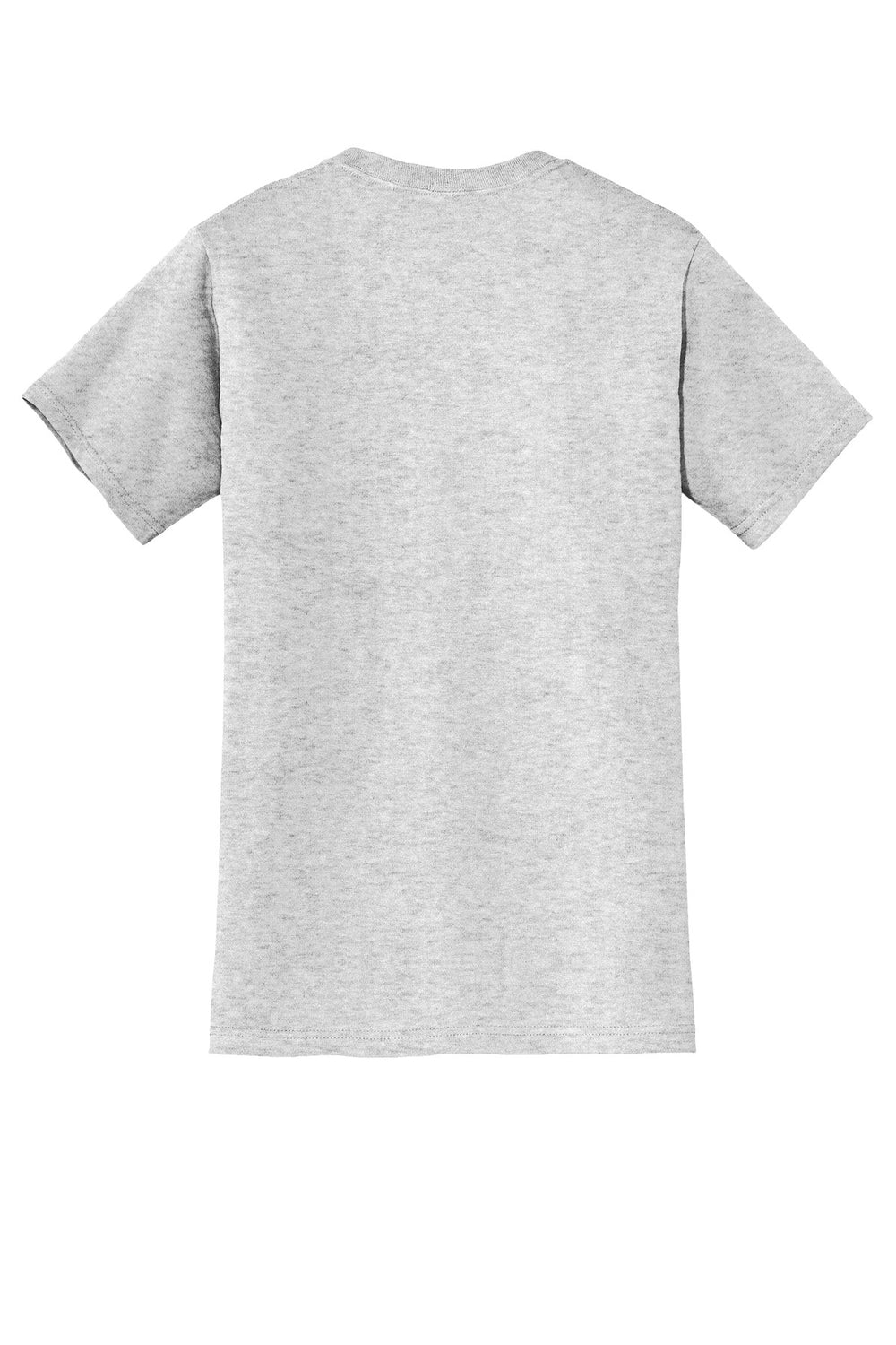 Rear View of Ash Jerzees - Dri-Power 50/50 Cotton/Poly Pocket T-Shirt. 29MP