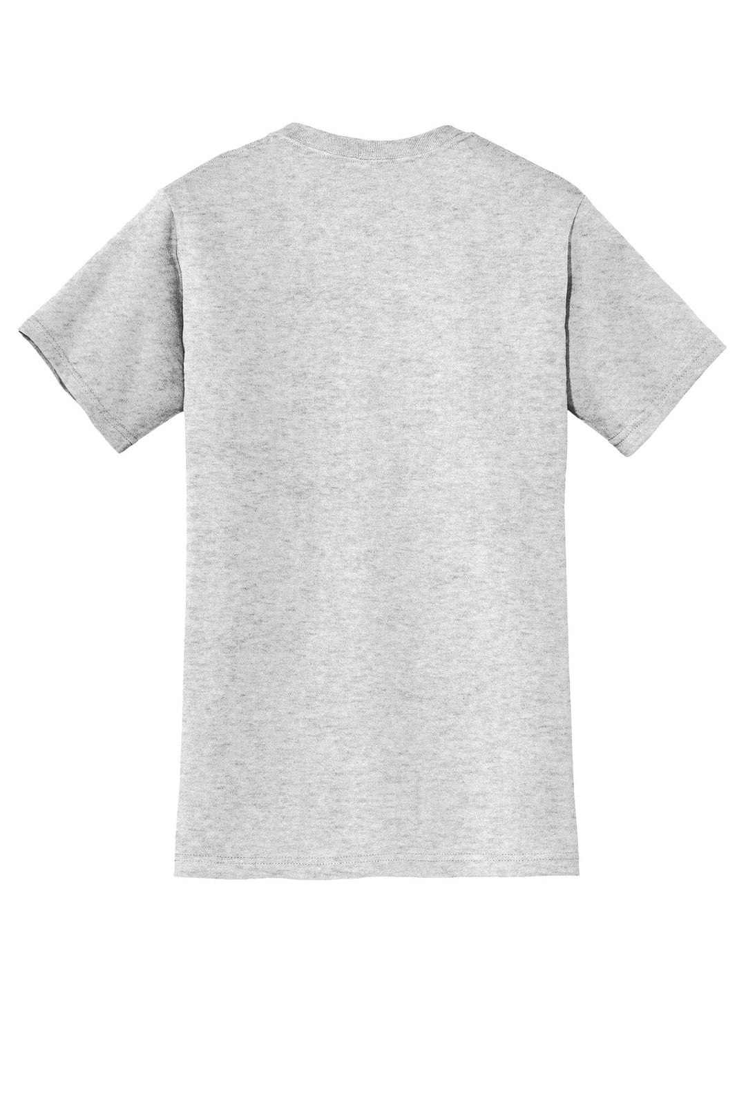 Rear View of Ash Jerzees - Dri-Power 50/50 Cotton/Poly Pocket T-Shirt. 29MP