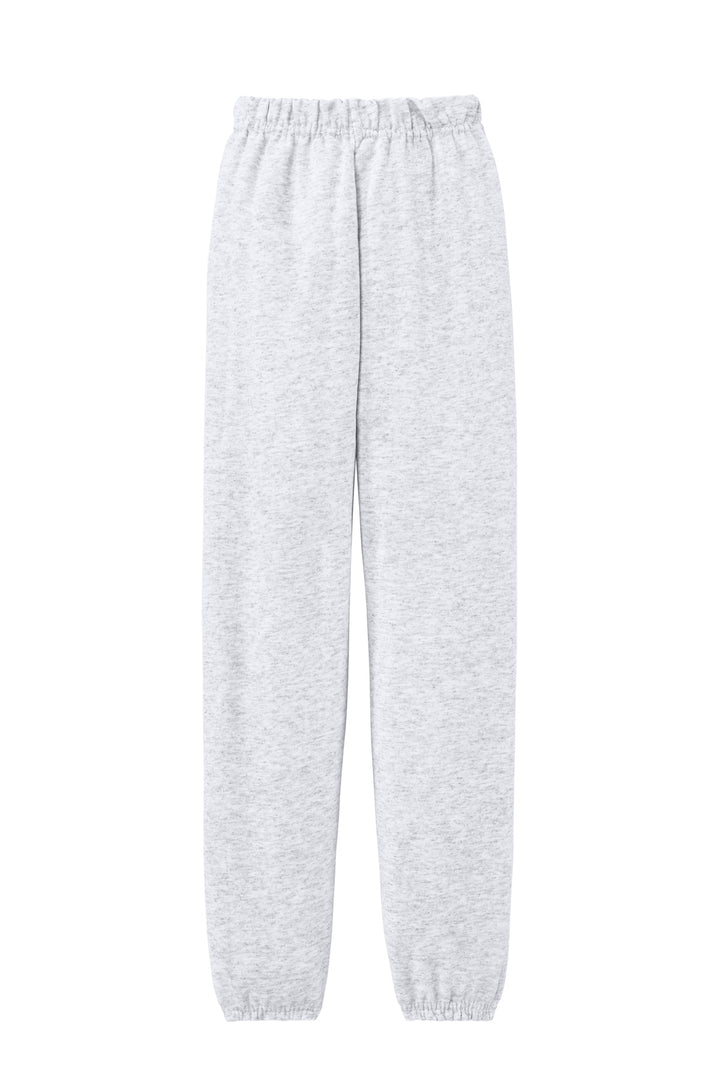 Rear View of Ash Jerzees Youth NuBlend Sweatpant 973B