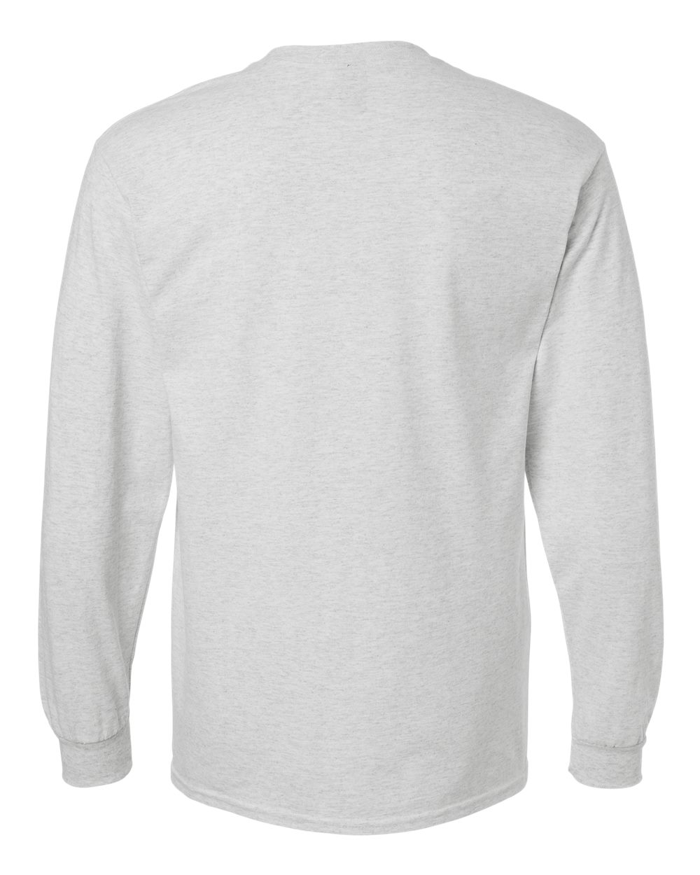 Rear View of Ash Ultra Cotton® Long Sleeve T-Shirt - 2400