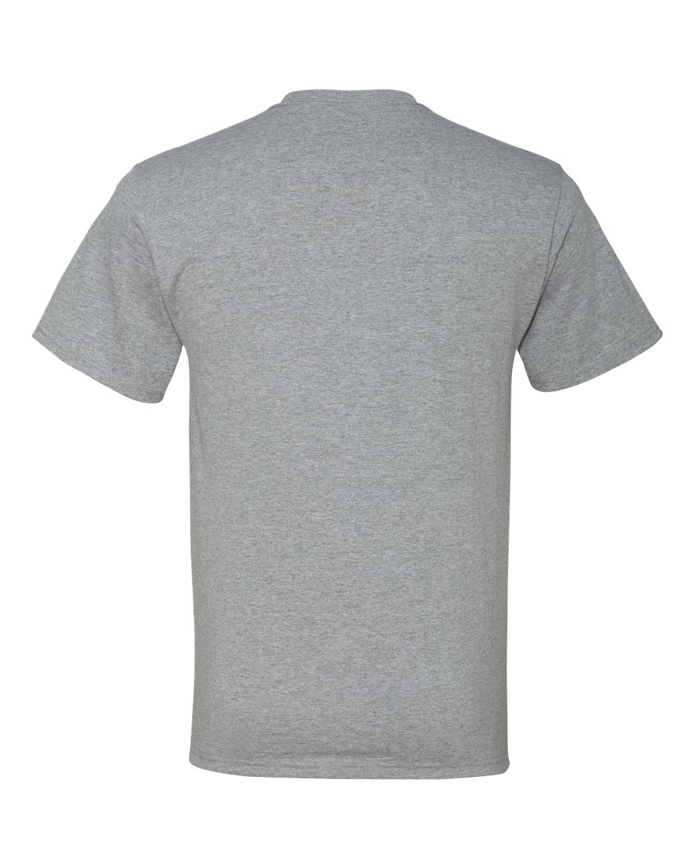 Rear View of Athletic Heather Dri-Power® 50/50 T-Shirt - 29MR