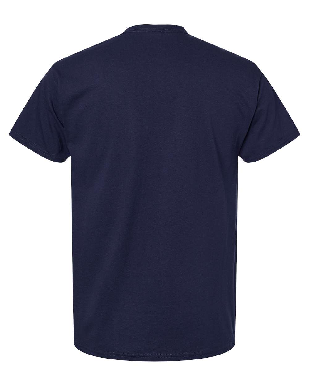 Rear View of Athletic Navy Essential-T T-Shirt - 5280