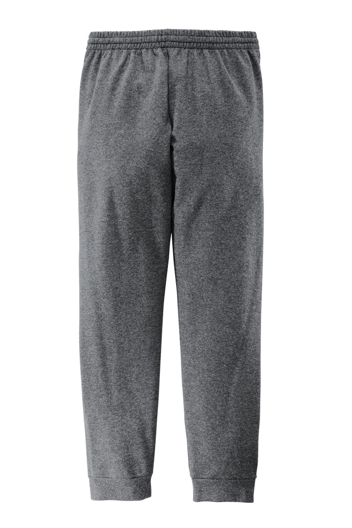 Rear View of AthlHthr Jerzees NuBlend Fleece Jogger 975MP
