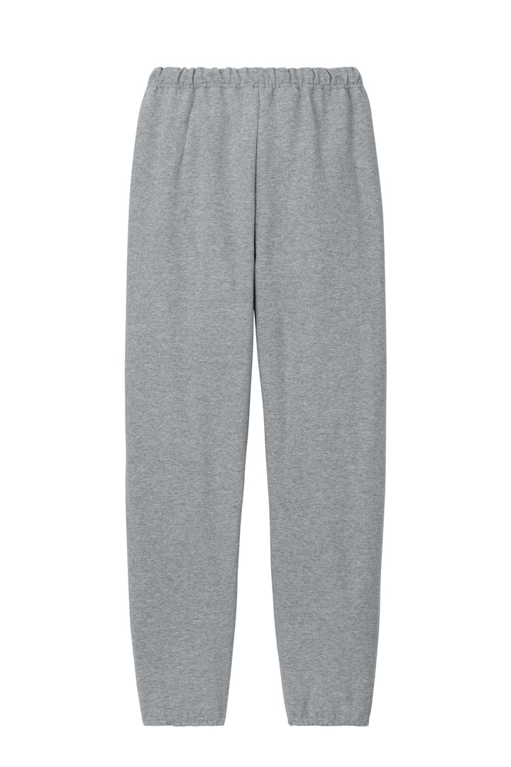 Rear View of AthlHthr Jerzees - NuBlend Sweatpant. 973M