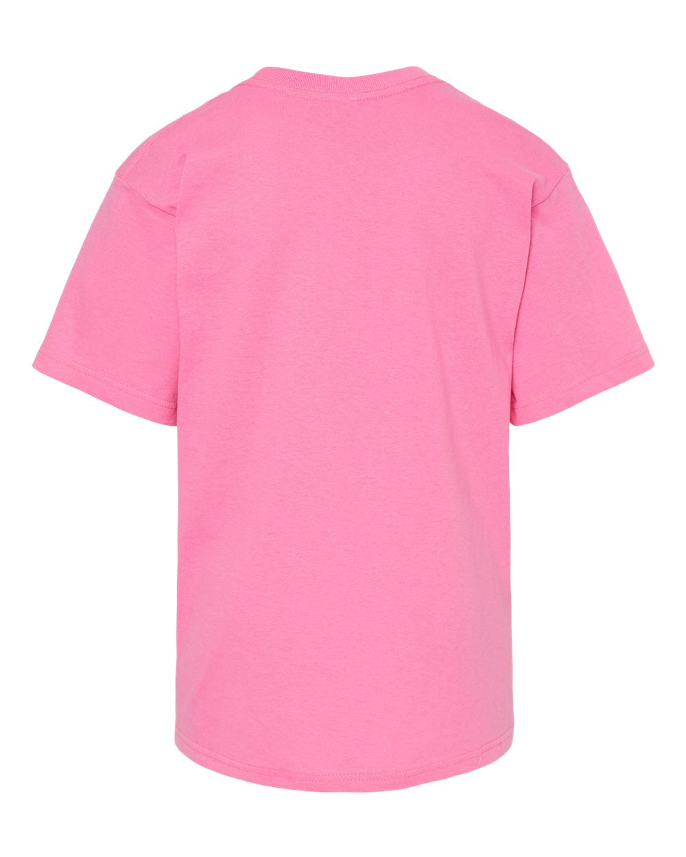 Rear View of Azalea Youth Gold Soft Touch T-Shirt - 4850
