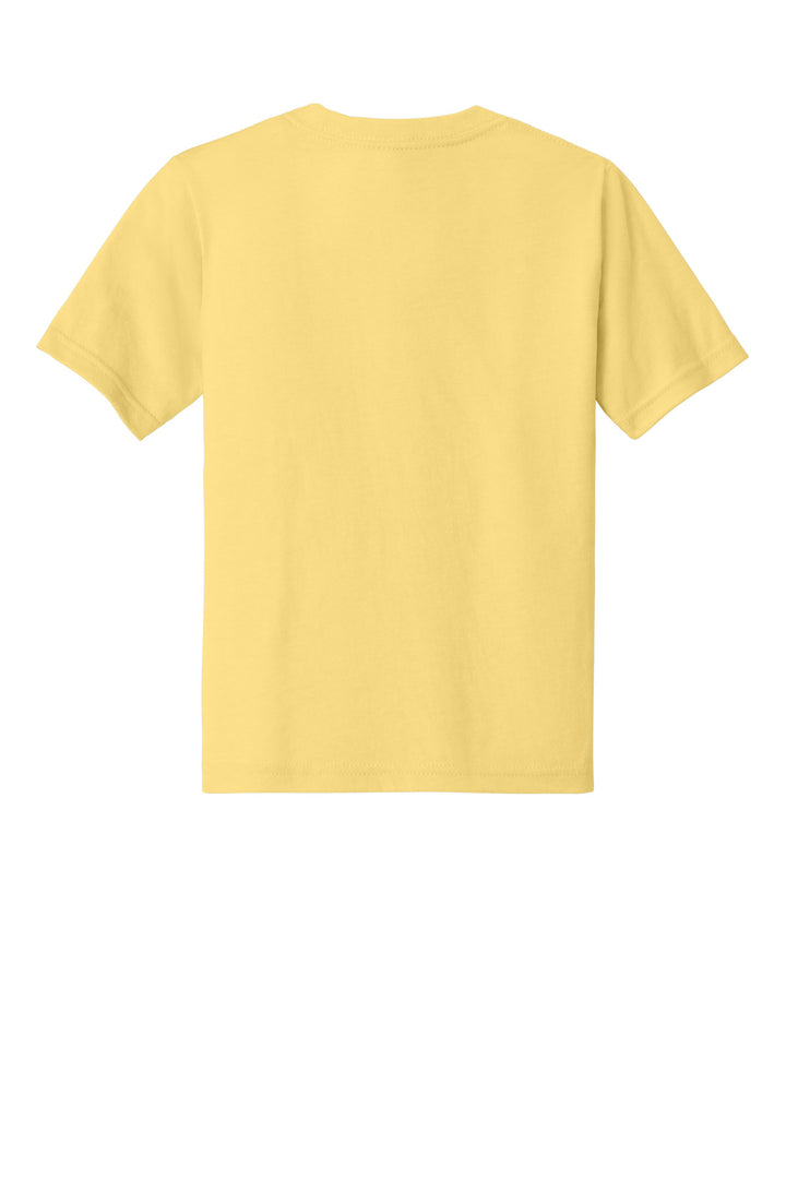 Rear View of BananaCrm Next Level Apparel Youth CVC Tee NL3312