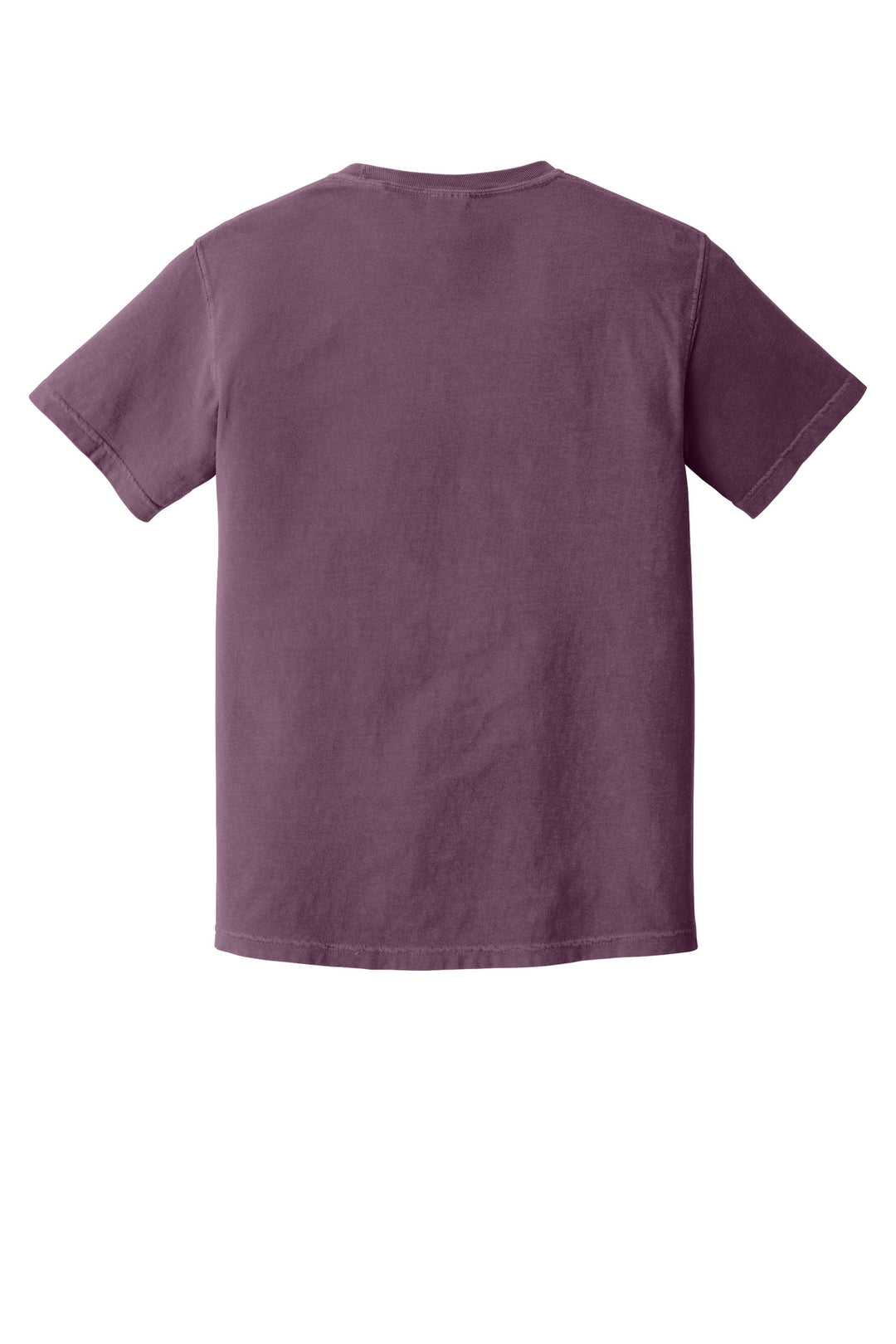 Rear View of Berry COMFORT COLORS Heavyweight Ring Spun Tee. 1717