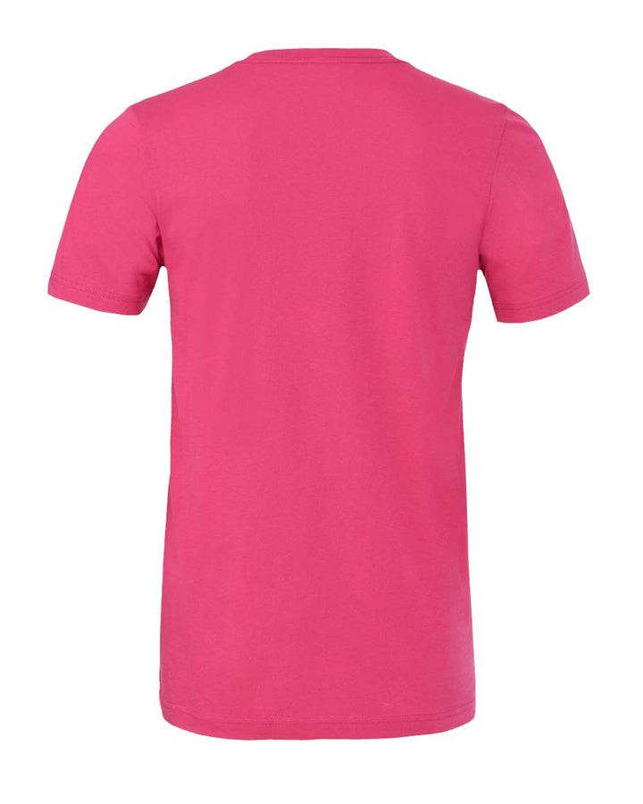 Rear View of Berry Jersey Tee - 3001