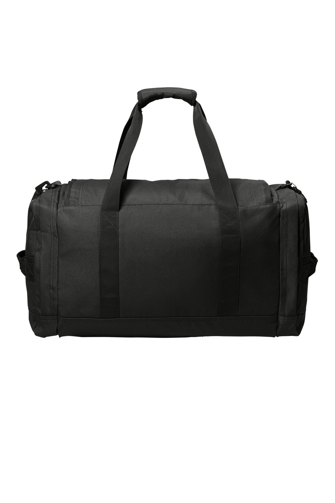 Rear View of Black CornerStone Tactical Duffel CSB815