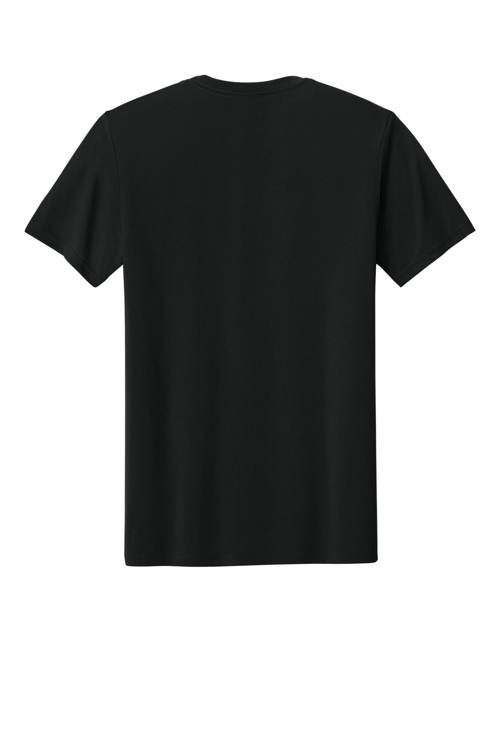 Rear View of Black Gildan Gildan Performance T-Shirt. 42000