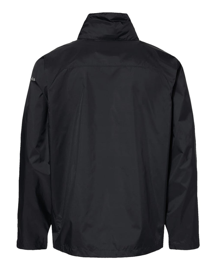 Rear View of Black Glennaker Lake™ II Rain Jacket - 212476