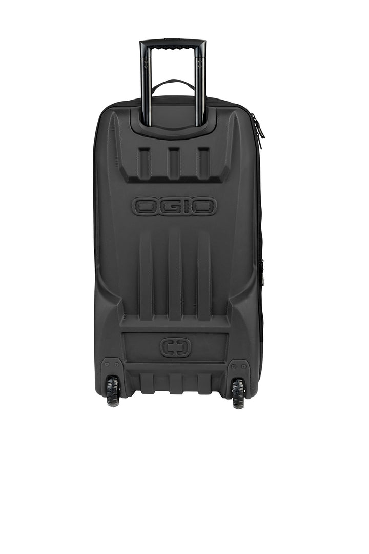 Rear View of Black OGIO Nomad 30 Travel Bag. 413017