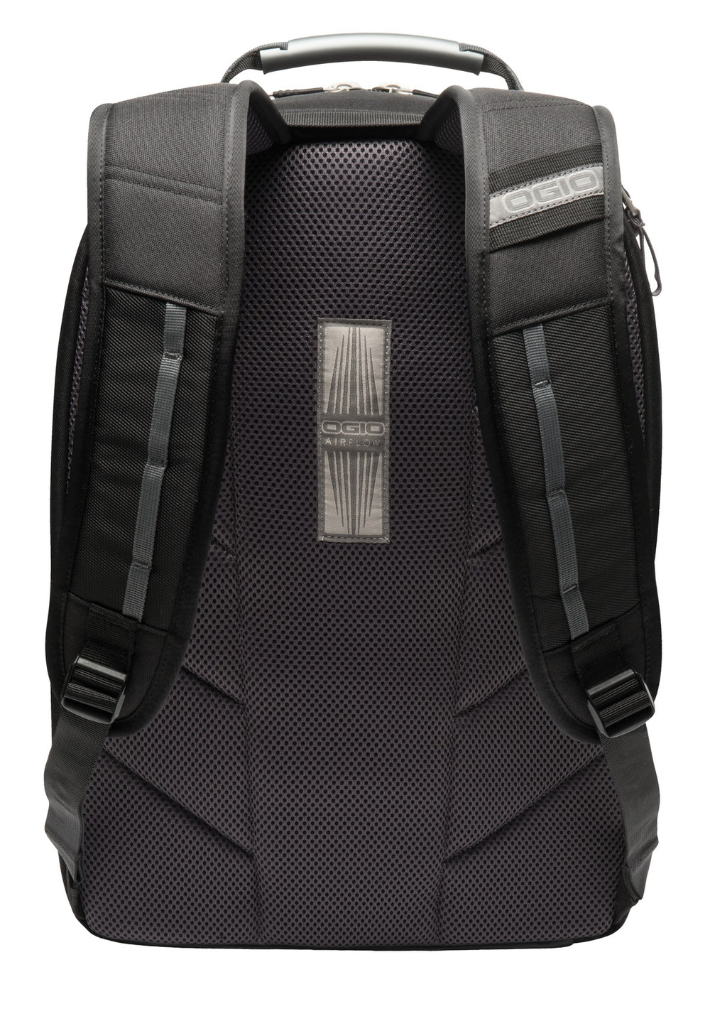 Rear View of Black OGIO Pursuit Pack. 417054
