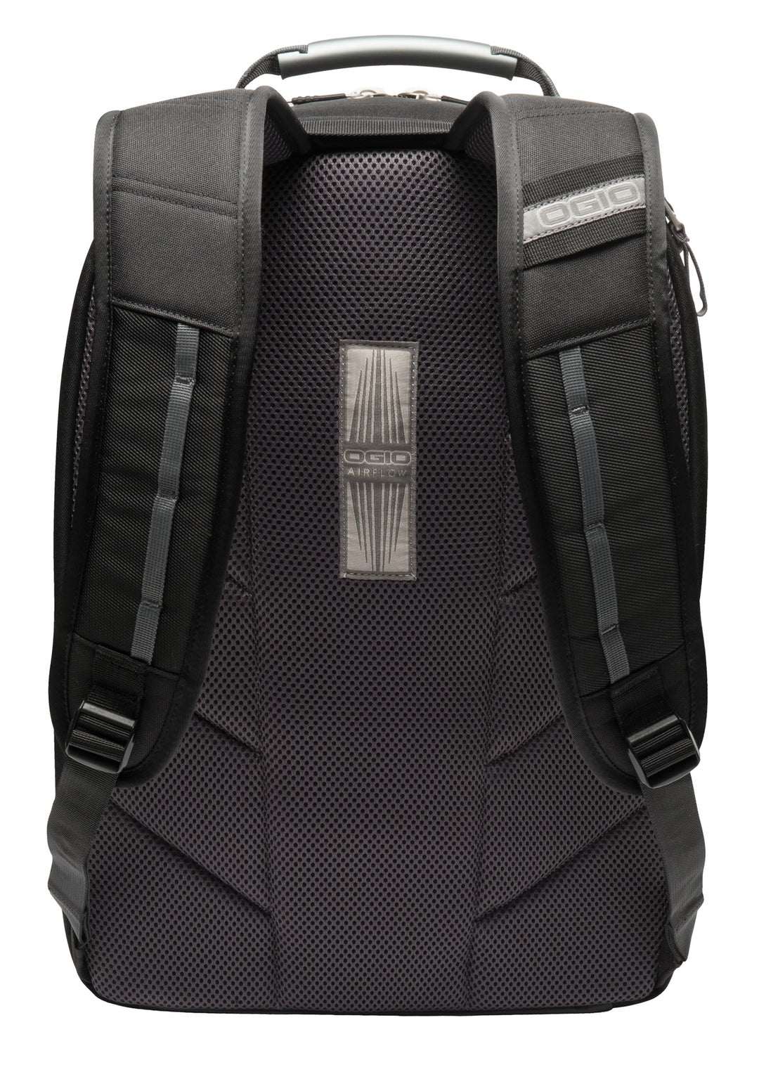 Rear View of Black OGIO Pursuit Pack. 417054
