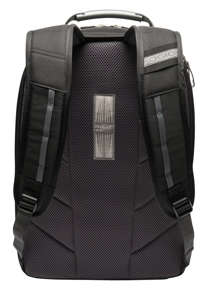 Rear View of Black OGIO Pursuit Pack. 417054