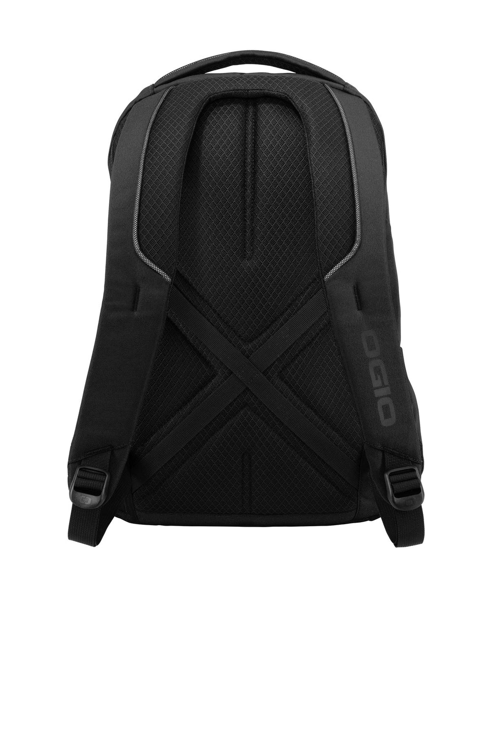Rear View of Black OGIO Range Pack. 91007