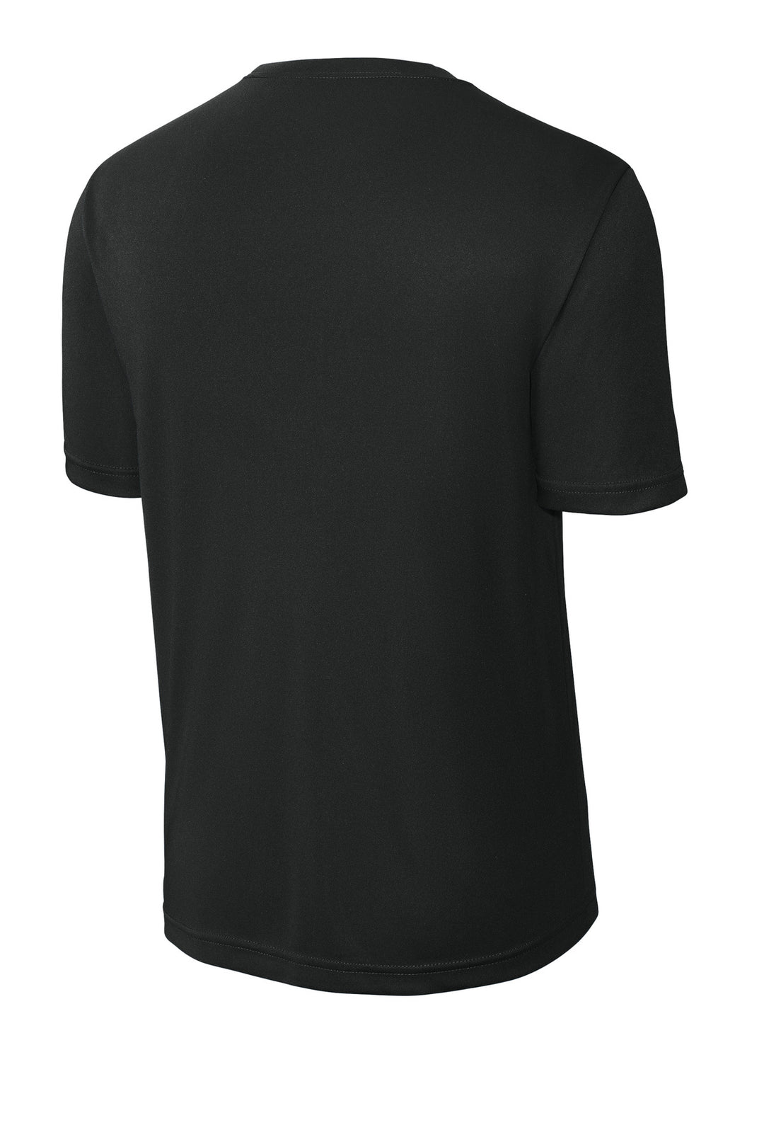 Rear View of Black Sport-Tek PosiCharge Competitor Tee. ST350