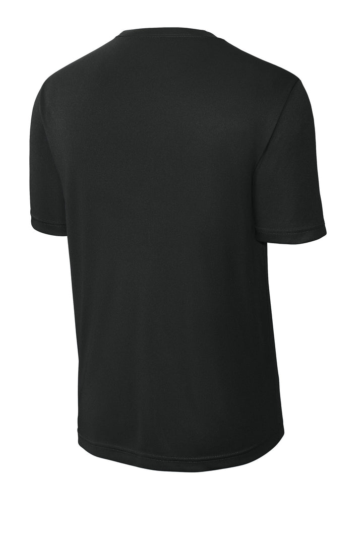 Rear View of Black Sport-Tek PosiCharge Competitor Tee. ST350