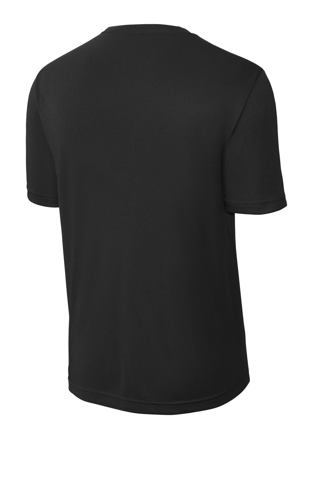Rear View of Black Sport-Tek PosiCharge Competitor Tee. ST350