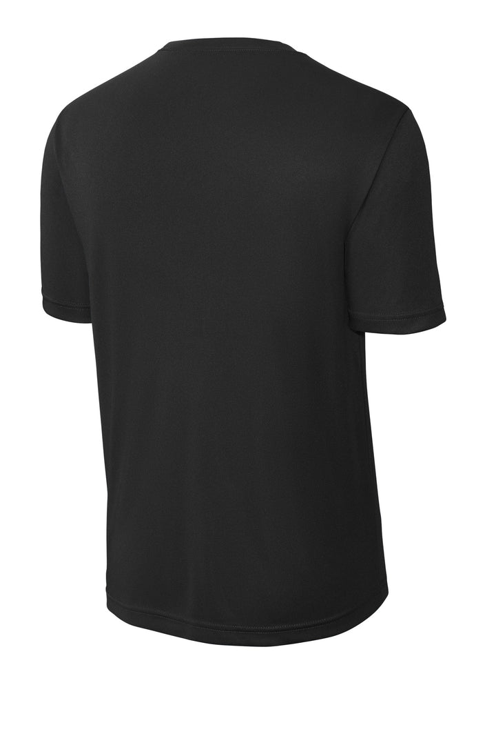 Rear View of Black Sport-Tek PosiCharge Competitor Tee. ST350