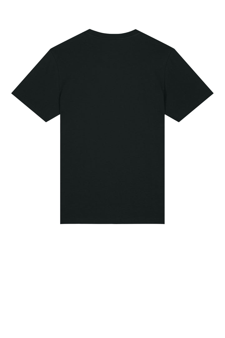 Rear View of Black Stanley/Stella Unisex Crafter Tee SXU007