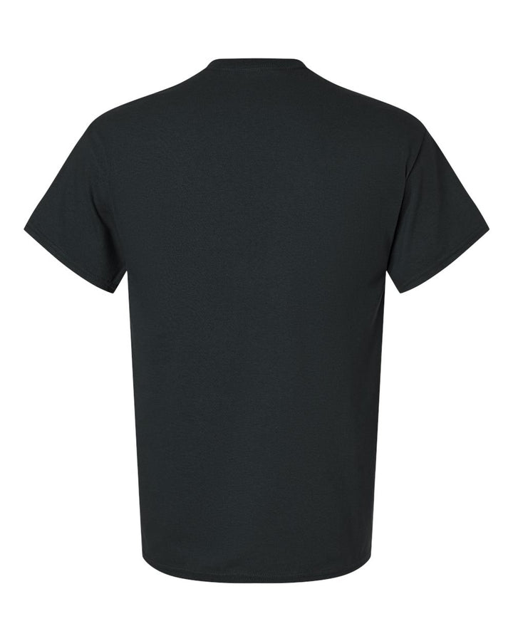 Rear View of Black Ultra Cotton® T-Shirt - 2000