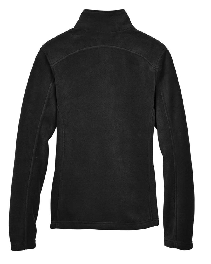 Rear View of Black Women's Journey Fleece Jacket - 78190